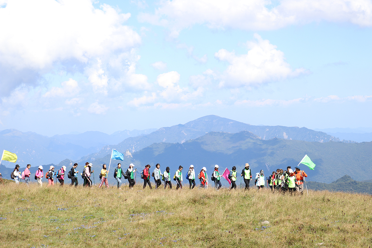 普丽缇莎--光头山秦岭登高团建