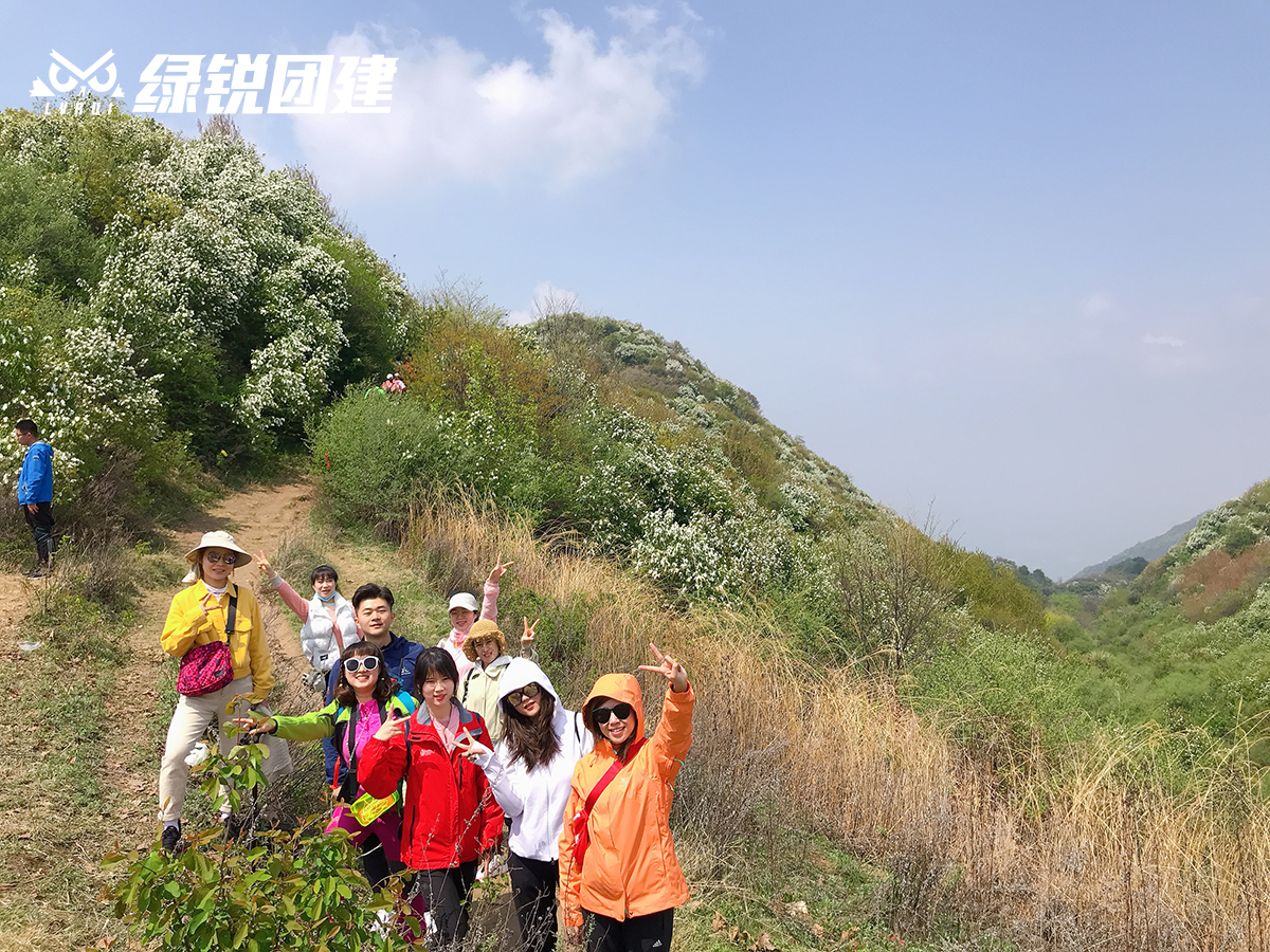 康宝莱--黄峪寺徒步赏白鹃梅